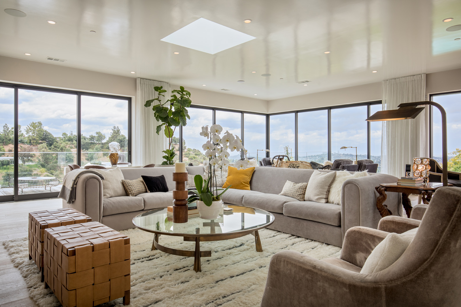 Luxury residential interior designed by Chula Bee Design in Laredo, Texas
