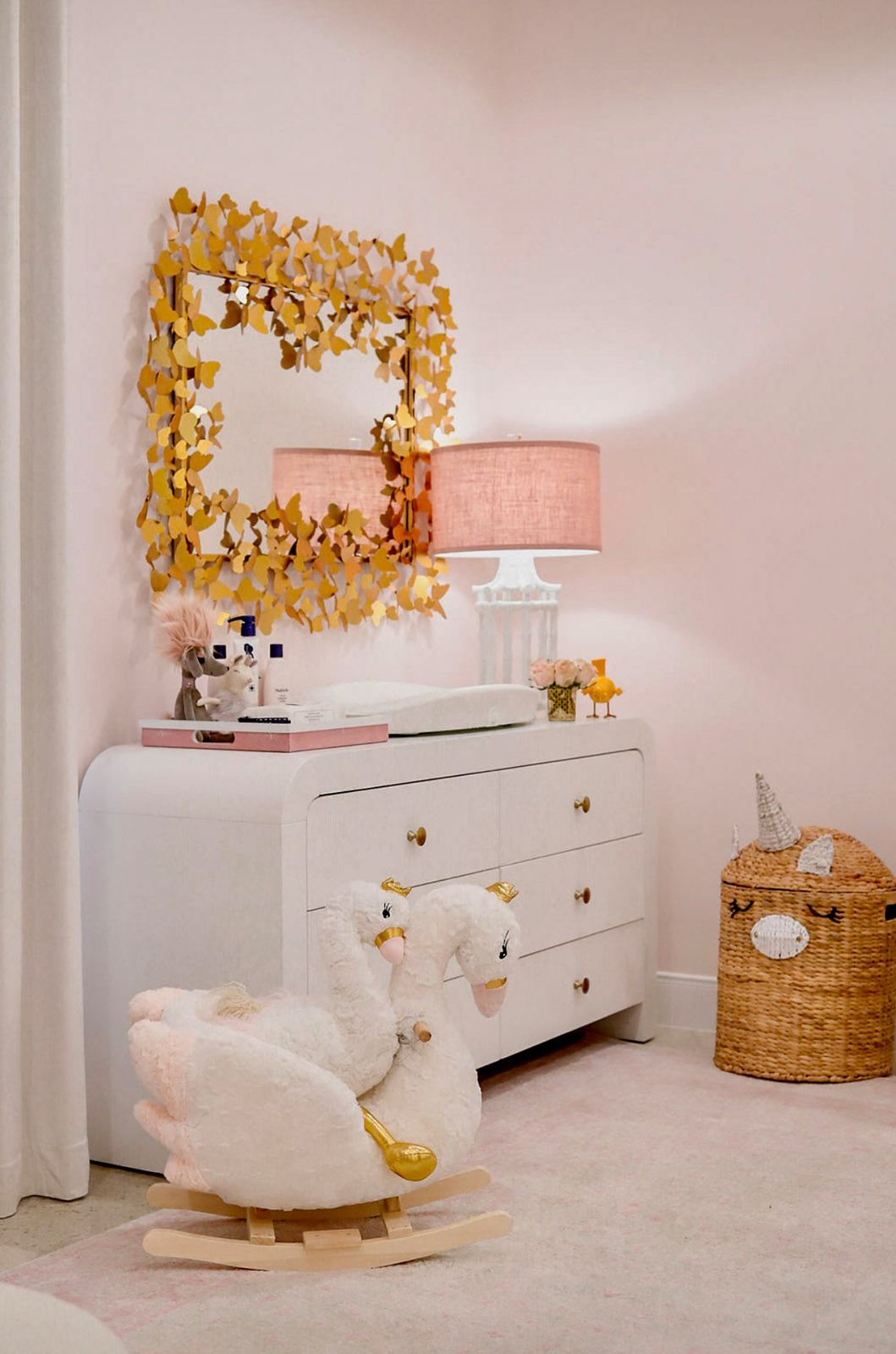 Rosas Nursery interior design by Chula Bee Design